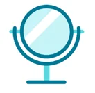 Cosmetics and personal-care translations combine specialist terminology with market-appropriate language for products, packaging and customer communication. Line icon of a tabletop mirror