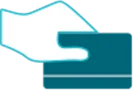 For financial translations, Fasttranslator combines language expertise with an understanding of banking, investment, insurance and financial terminology. Line icon of a hand holding a rectangular card